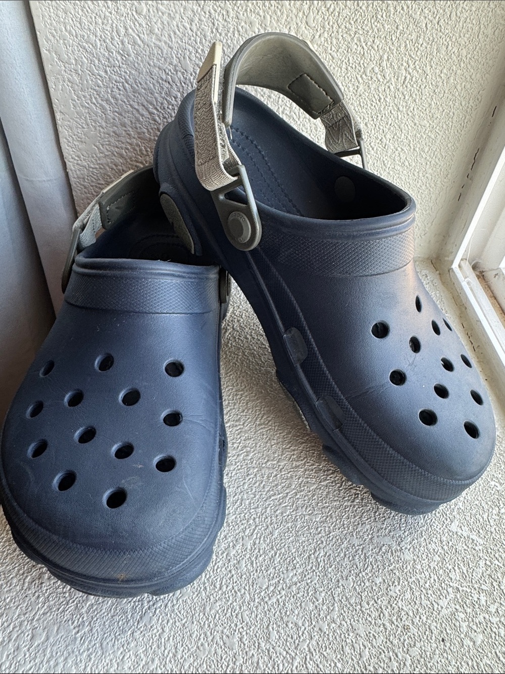Adult Navy Crocs